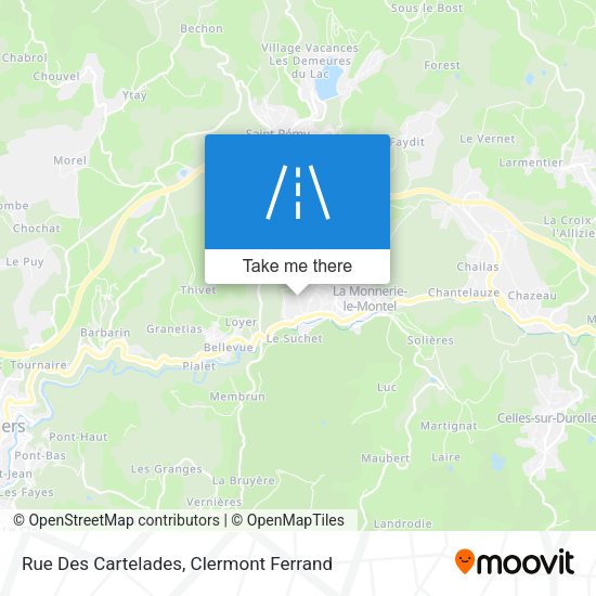 Rue Des Cartelades map