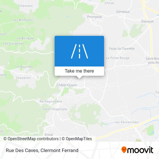Rue Des Caves map