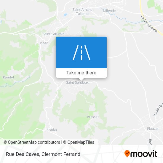 Rue Des Caves map