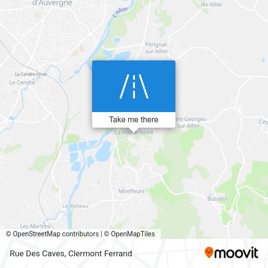 Rue Des Caves map