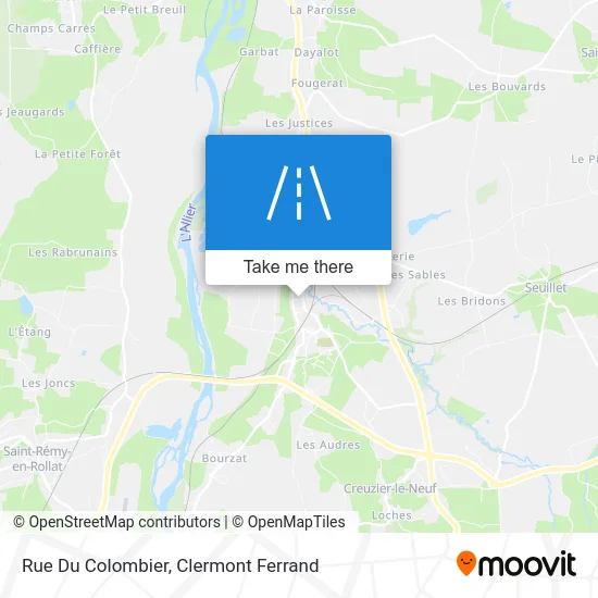 Rue Du Colombier map