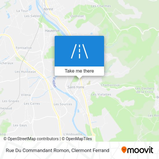 Rue Du Commandant Romon map
