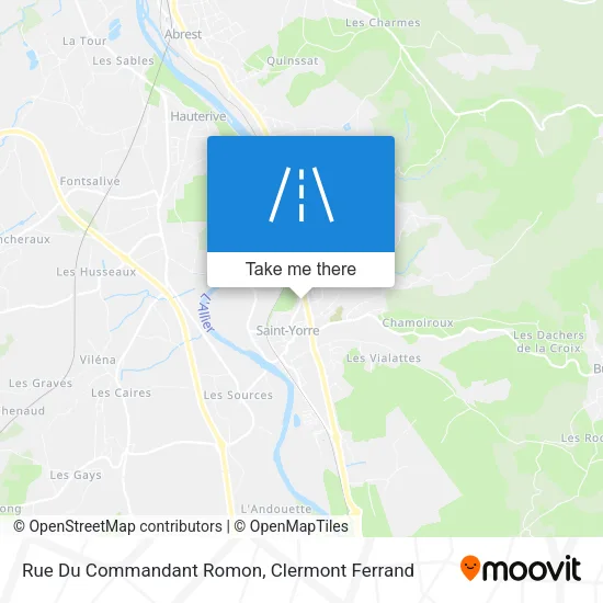 Rue Du Commandant Romon map