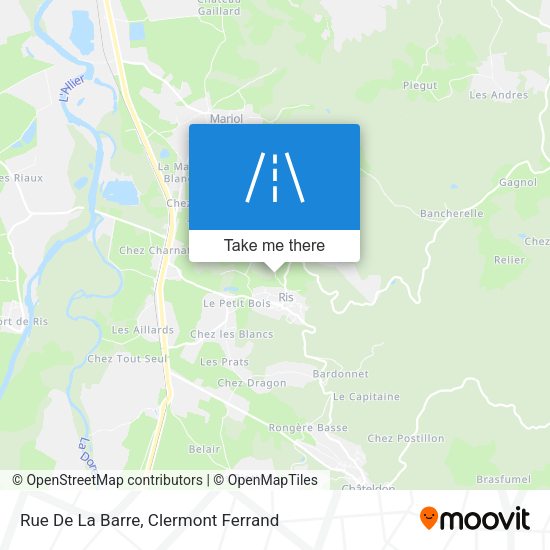 Rue De La Barre map