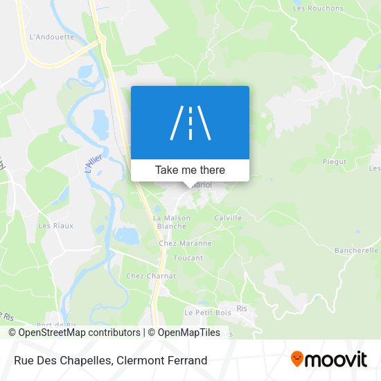Rue Des Chapelles map
