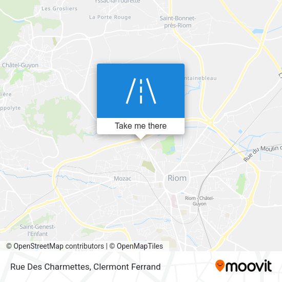 Rue Des Charmettes map