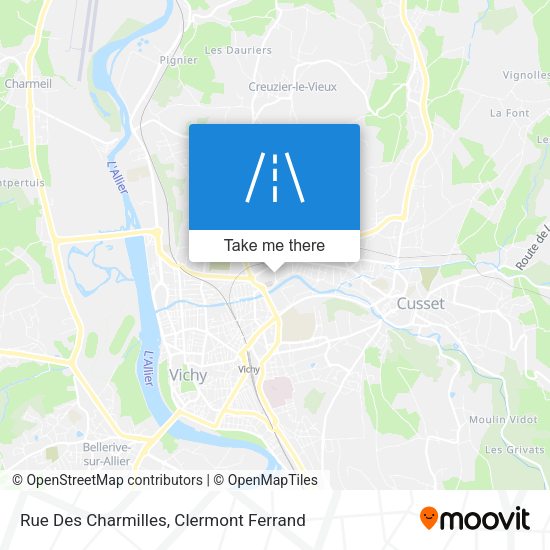 Rue Des Charmilles map