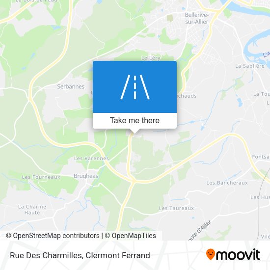 Rue Des Charmilles map