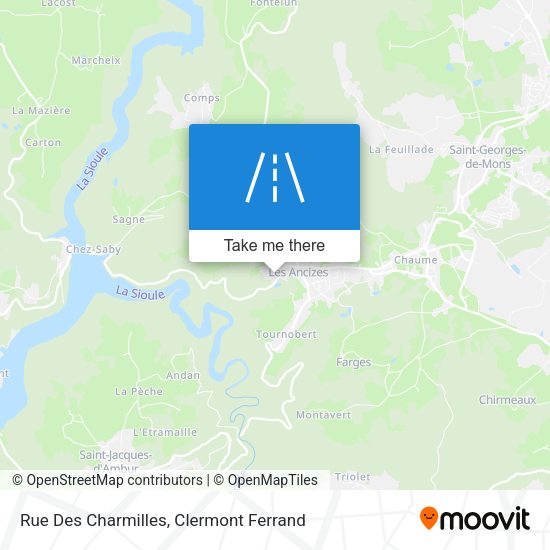 Rue Des Charmilles map