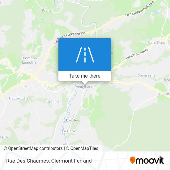 Rue Des Chaumes map