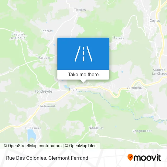 Rue Des Colonies map