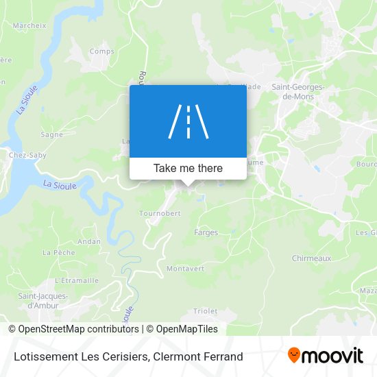 Lotissement Les Cerisiers map
