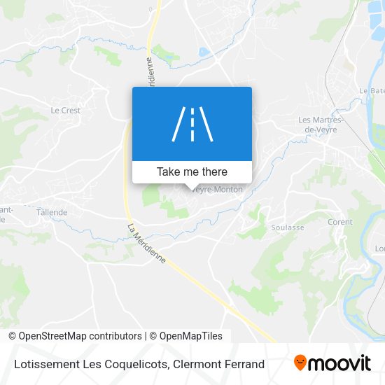 Lotissement Les Coquelicots map
