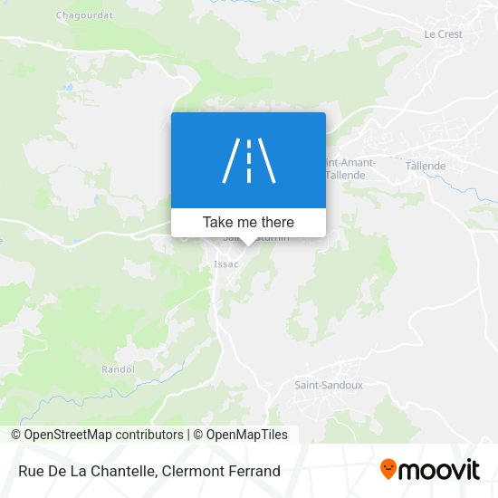 Rue De La Chantelle map