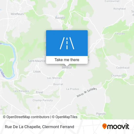 Rue De La Chapelle map