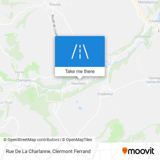 Rue De La Charlanne map