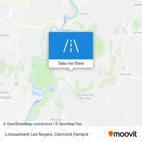 Lotissement Les Noyers map