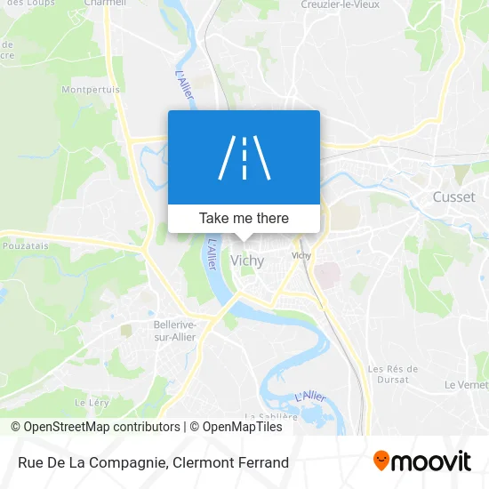 Rue De La Compagnie map