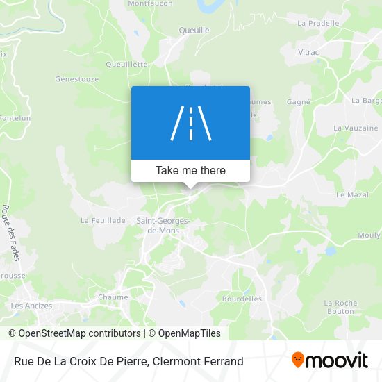Rue De La Croix De Pierre map