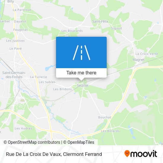 Rue De La Croix De Vaux map