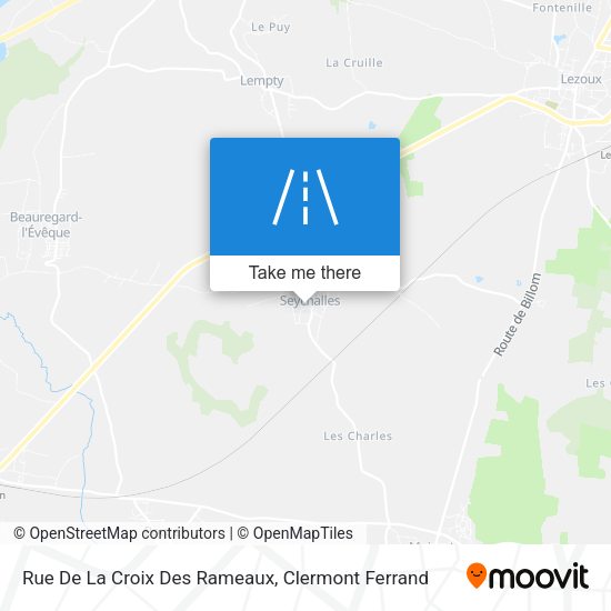 Rue De La Croix Des Rameaux map