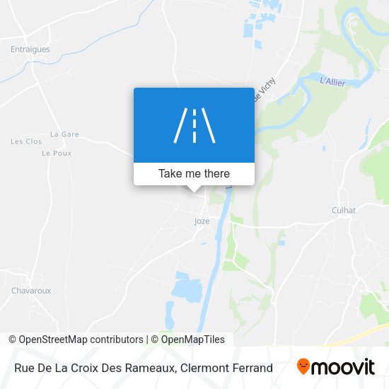 Rue De La Croix Des Rameaux map
