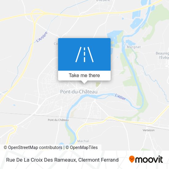 Rue De La Croix Des Rameaux map