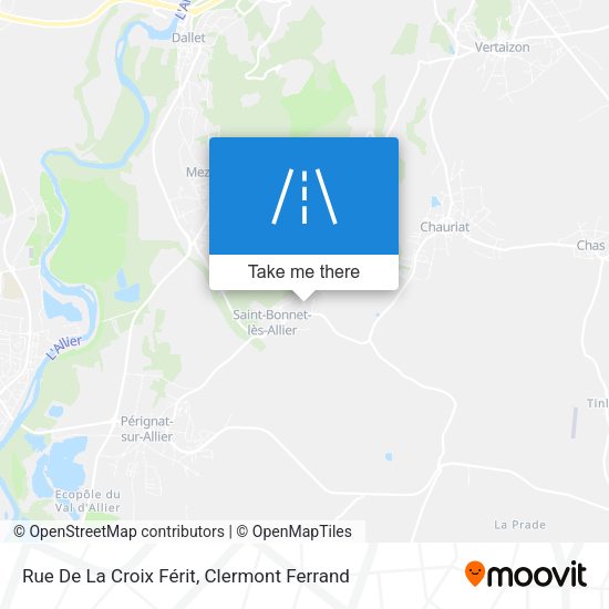 Rue De La Croix Férit map