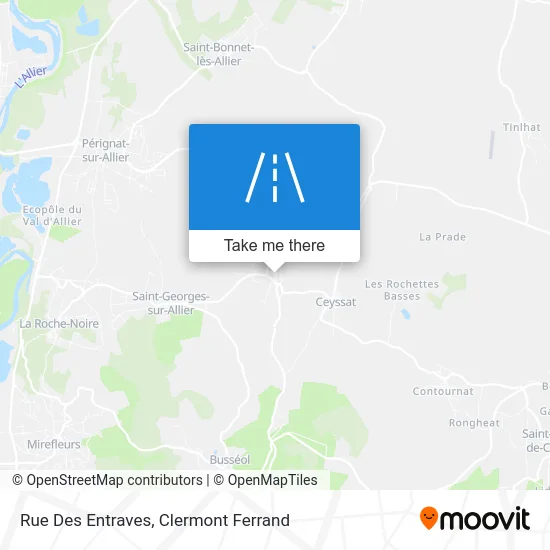 Rue Des Entraves map