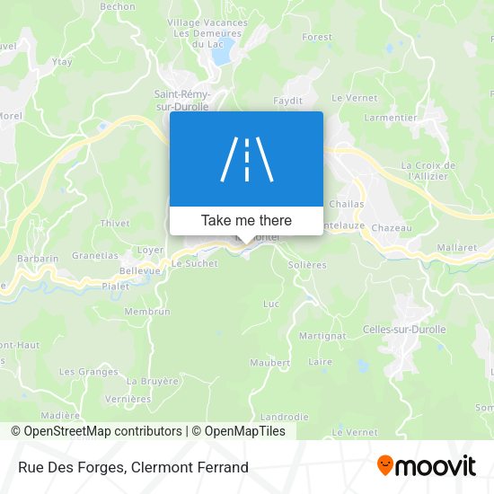 Rue Des Forges map