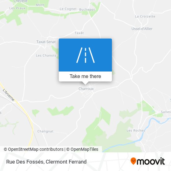 Rue Des Fossés map