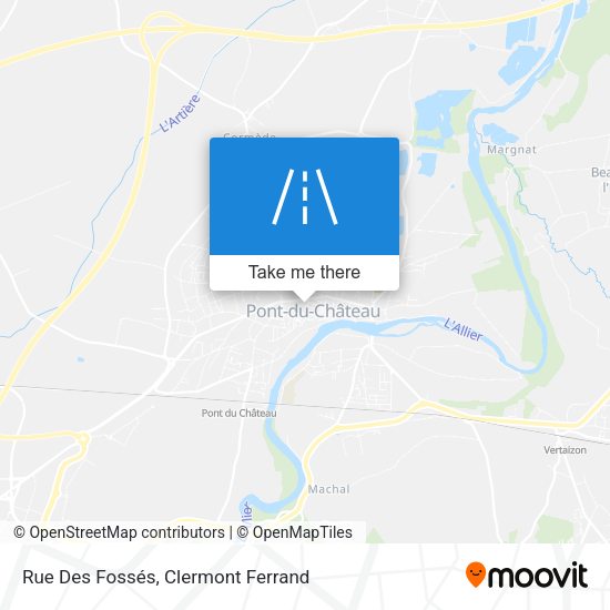 Rue Des Fossés map