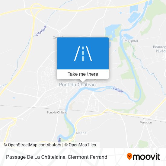 Passage De La Châtelaine map