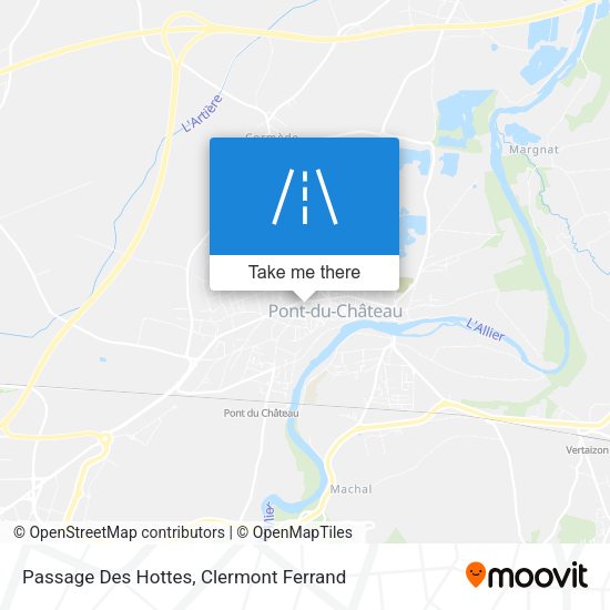 Passage Des Hottes map