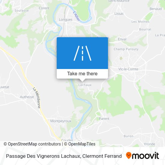Passage Des Vignerons Lachaux map