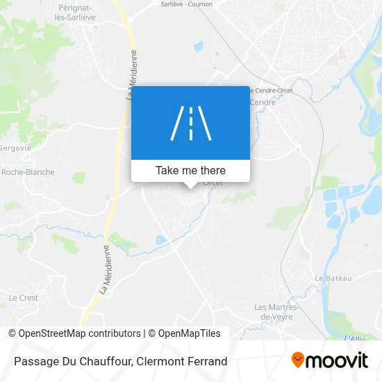 Passage Du Chauffour map