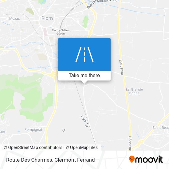 Route Des Charmes map