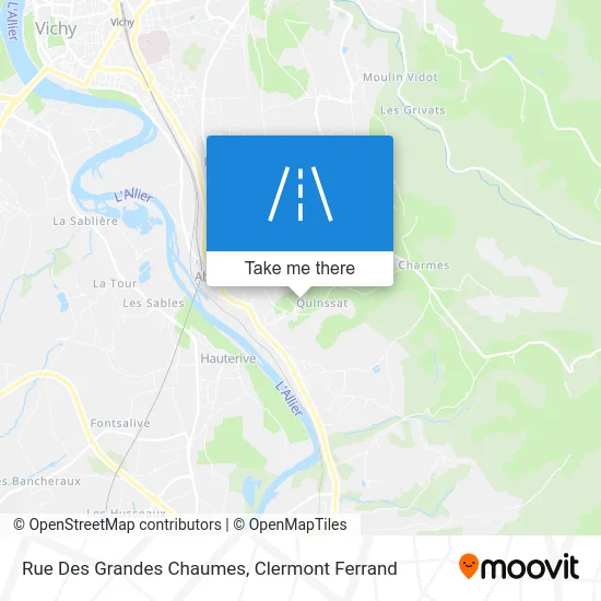 Rue Des Grandes Chaumes map