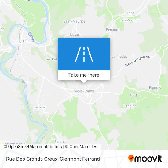 Rue Des Grands Creux map
