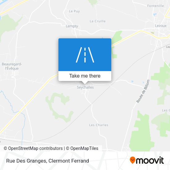 Rue Des Granges map
