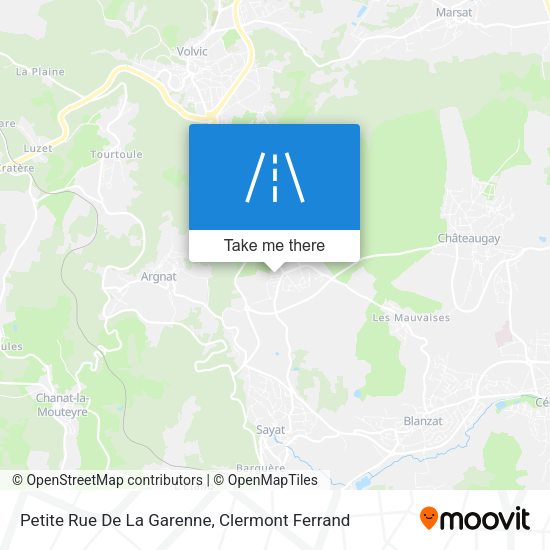 Petite Rue De La Garenne map