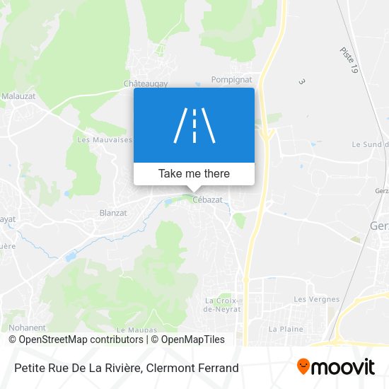 Petite Rue De La Rivière map