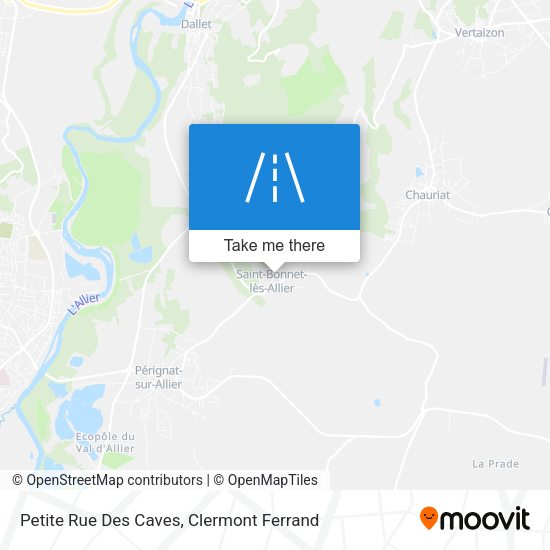 Petite Rue Des Caves map