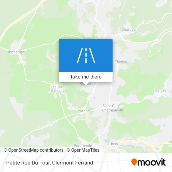 Petite Rue Du Four map