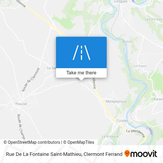 Rue De La Fontaine Saint-Mathieu map