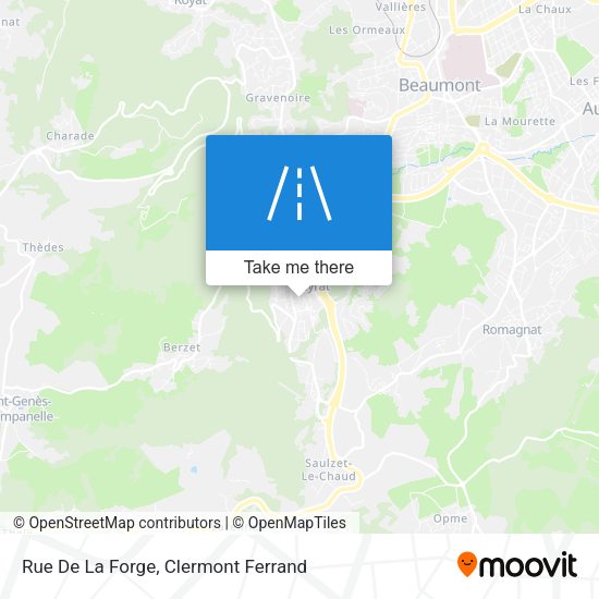 Rue De La Forge map