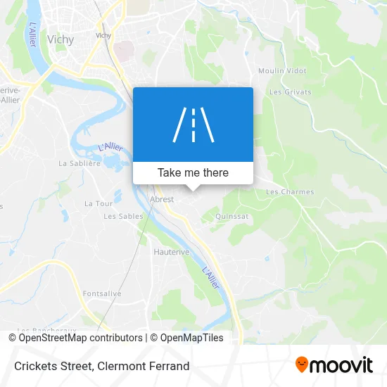 Rue Des Grillons map