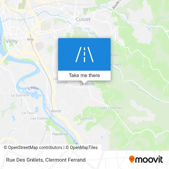 Rue Des Grélets map