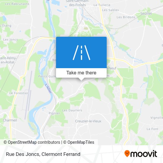 Rue Des Joncs map