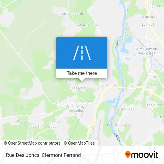 Rue Des Joncs map